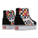 Dámska vychádzková obuv VANS UA SK8-HI (Floral Checkerboard) black true white