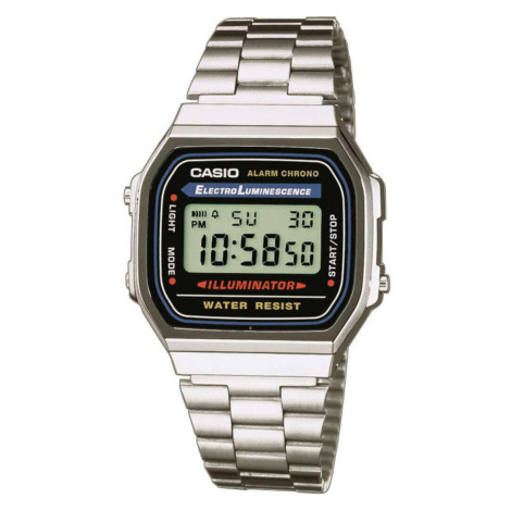 Hodinky Casio A168WA 1YES Silver