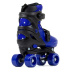 SFR Nebula Adjustable Children's Quad Skates - Black / Blue - UK:11J-1J EU:29-33 US:M12J-2