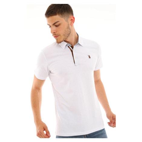 T8582 DEWBERRY MEN'S T-SHIRT-WHITE