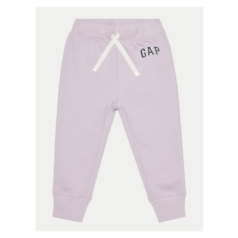 Gap Teplákové nohavice 794209-03 Fialová Regular Fit