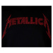 mikina s kapucňou PLASTIC HEAD Metallica 40TH ANNIVERSARY SONGS LOGO Čierna