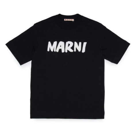 Tričko Marni T-Shirt Čierna