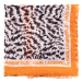 Šatka Karl Lagerfeld K/Zebra Square Scarf Black/White