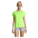 SOĽS Sporty Women Dámske funkčné triko SL01159 Neon yellow