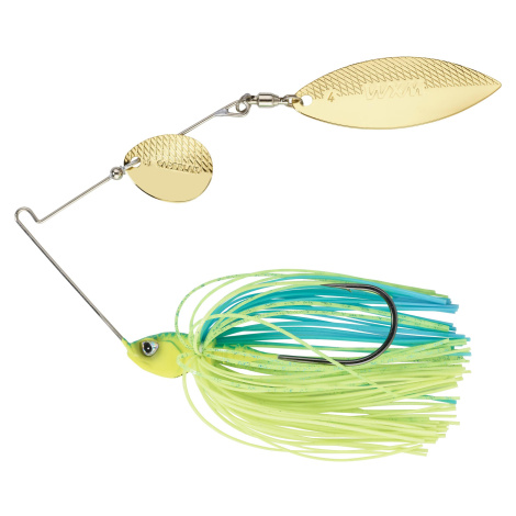 Nástraha spinnerbait Spino 10,5 g modrá/žltozelená