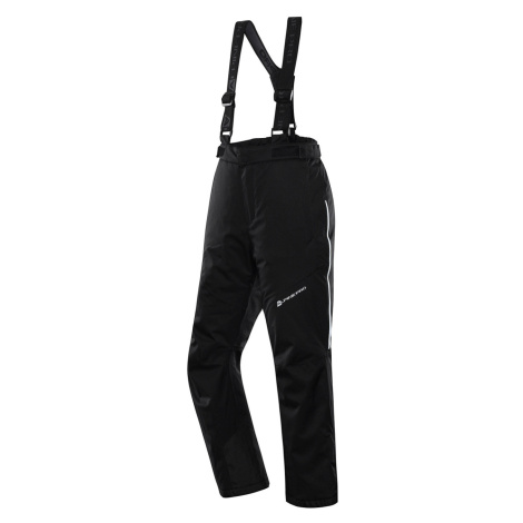 Alpine Pro Aniko 5 Detské lyžiarske nohavice KPAU239 čierna