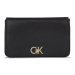 Calvin Klein Kabelka Re-Lock Double Gusett Xbody K60K611531 Čierna