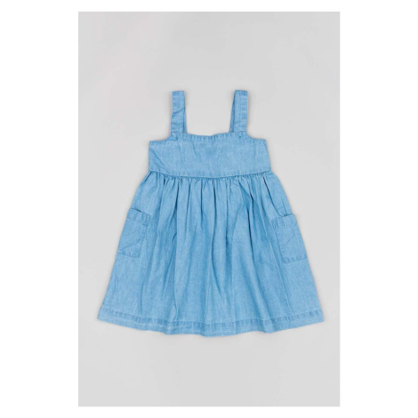 Šaty pre bábätká zippy mini, áčkový strih