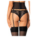 Podvazkový pás Obsessive Serena Love garter belt Farba: Čierna