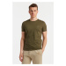 TRIČKO GANT SLIM MERCERIZED SS T-SHIRT JUNIPER GREEN