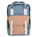 Doughnut  Macaroon Monet Backpack - Dusty Blue/Mushroom  Ruksaky a batohy Modrá