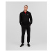 Mikina Karl Lagerfeld Ikonik 2.0 1/2 Zip Sweatshirt Black