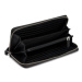 Calvin Klein Veľká dámska peňaženka Gracie Wallet W/Strap Lg K60K611388 Čierna