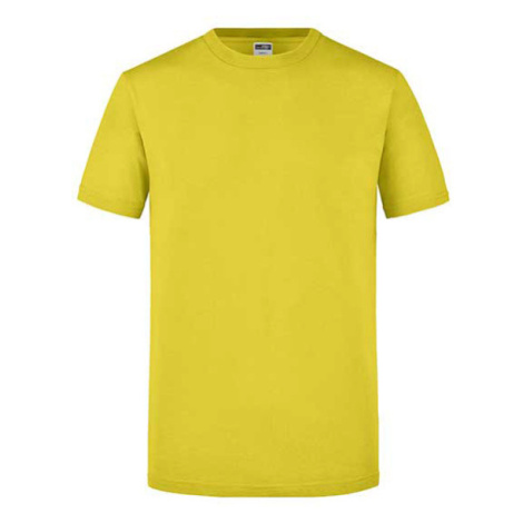 James&amp;Nicholson Pánske tričko JN911 Yellow