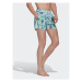Adidas Plavecké šortky Seasonal Floral CLX Very Short Length Swim Shorts HT2120 Zelená Regular F