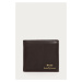 Kožená peňaženka Polo Ralph Lauren pánska,hnedá farba,405803866001