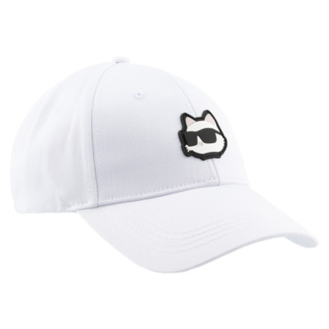 Šiltovka Karl Lagerfeld K/Ikonik 2.0 Choupette Cap White