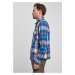 Navy plaid shirt