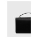 Kožená kabelka Pinko čierna farba, 100072.A0F1