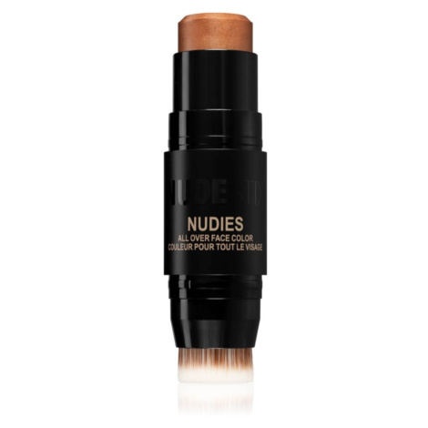 Nudestix Nudies Glow multifunkčný rozjasňovač v tyčinke odtieň Brown Sugar Baby