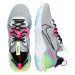 Nike Sportswear Nízke tenisky 'React Vision'  sivá / ružová / neónovo zelená / čierna