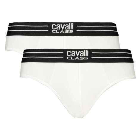 Pánske slipy Cavalli Class biele Roberto Cavalli