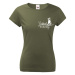 Dámské tričko s potlačou Brabantského grifona - skvelý darček pre milovníkov psov