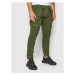 Alpha Industries Bavlnené nohavice Utility 128202 Zelená Slim Fit