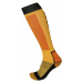 Husky Snow Wool žltá/čierna, L(41-44) Ponožky