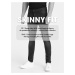 Skinny fit pre mužov Calvin Klein Jeans - tmavomodrá