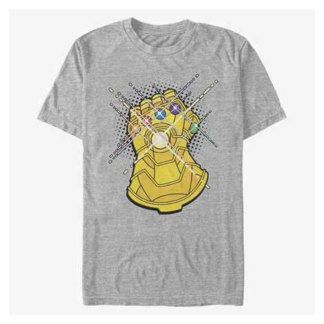 Queens Marvel Avengers Classic - Gold Gauntlet Men's T-Shirt