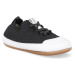 Barefoot detské tenisky Tip Toey Joey - Easy Black Knit/white čierne