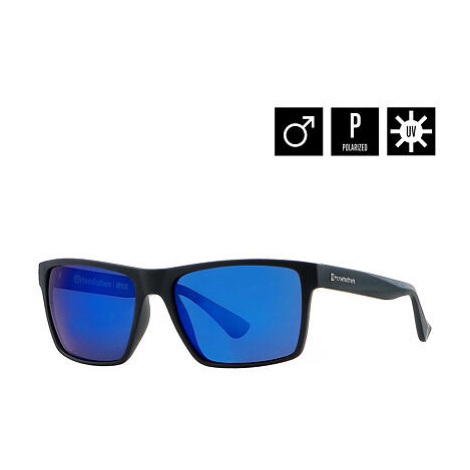 HORSEFEATHERS Slnečné okuliare Merlin - matt black/mirror blue BLACK