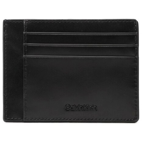 Calvin Klein Puzdro na kreditné karty Ck Median Id Cardholder K50K510327 Čierna