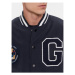 Guess Bundy bomber Bear Varsity J M4RL44 KCD20 Tmavomodrá Regular Fit