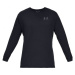 Pánske tréningové tričko s dlhým rukávom UNDER ARMOUR UA SPORTSTYLE LEFT CHEST LS-BLK