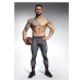 Bas Bleu SPORTS LEGGINGS HARDMEN men's functional with welt at the waist