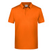 James&amp;Nicholson Pánska polokošeľa JN8010 Orange