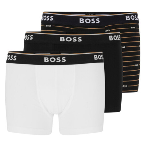 Boss Súprava 3 kusov boxeriek 50489613 Béžová Hugo Boss