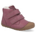 Barefoot zimná obuv Bundgaard - Petit Mid Winter Dark Rose pink