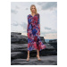 Orsay Red Ladies Floral Dress - Women's