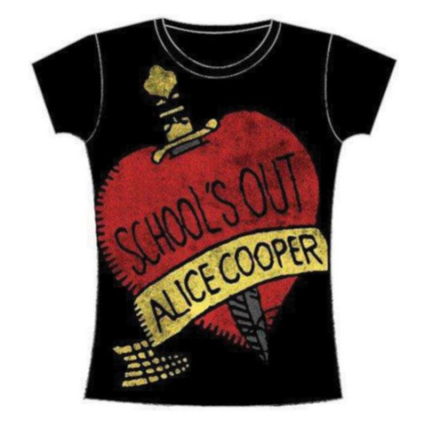 Alice Cooper tričko School's Out Čierna