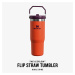 STANLEY The IceFlow™ Flip Straw Tumbler 890 ml Tigerlily Plum