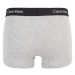 Calvin Klein Underwear Boxerky  sivá melírovaná / čierna / biela