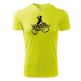 Pánské vtipné cyklistické tričko s nápisom Som cyklista vole!
