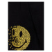 Market Športové kraťasy SMILEY 395000592 Čierna Regular Fit