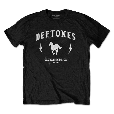 Deftones tričko Electric Pony Čierna