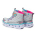 Skechers Čižmy Heart Lights Sweet Styling 302668L/SMLT Strieborná