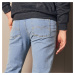 Blancheporte Špeciálne džínsy pre väčšie brucho zapratá modrá